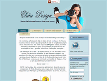 Tablet Screenshot of boutique-elaia.com